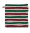 Knit Multicolor Cotton Dish Cloth