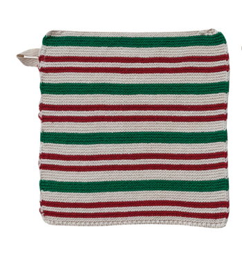 Knit Multicolor Cotton Dish Cloth