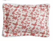 Mesh & Cotton Terry Printed Scrubby