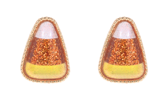 Halloween Candy Corn Earrings