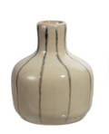 Hand Painted Stoneware Mini Vases