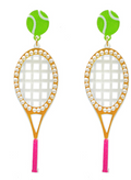 Tennis Racket Earrings