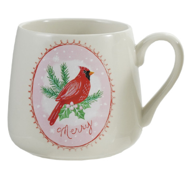 Artisan Stoneware Holiday Mug