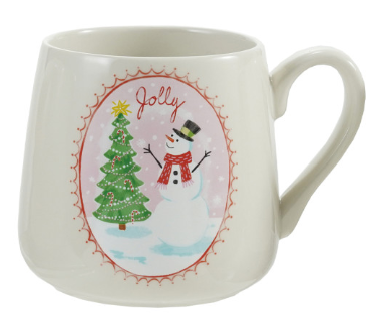 Artisan Stoneware Holiday Mug