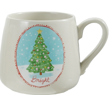 Artisan Stoneware Holiday Mug