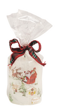Santa Flameless Pillar Candle