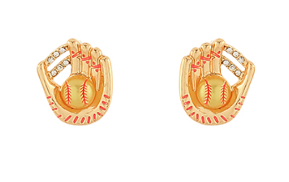 Sports Glove & Ball Studs