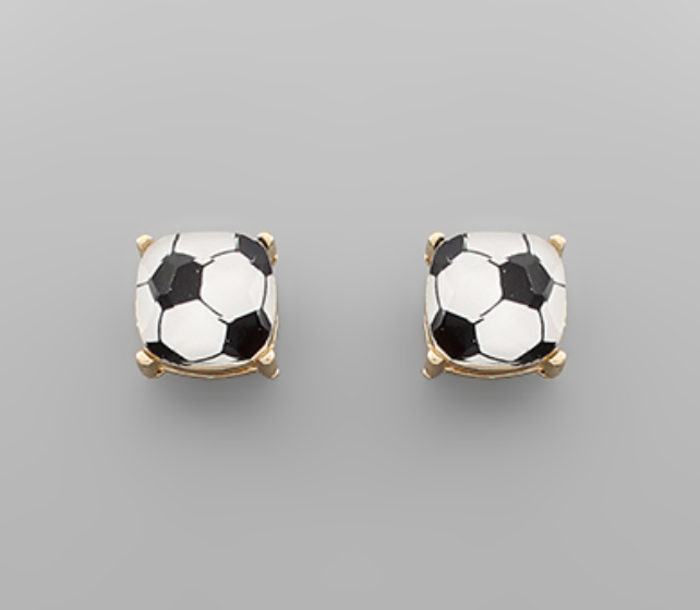 Sports Theme Epoxy Studs