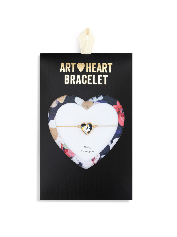 Art Heart Bracelet - Mom, I Love You