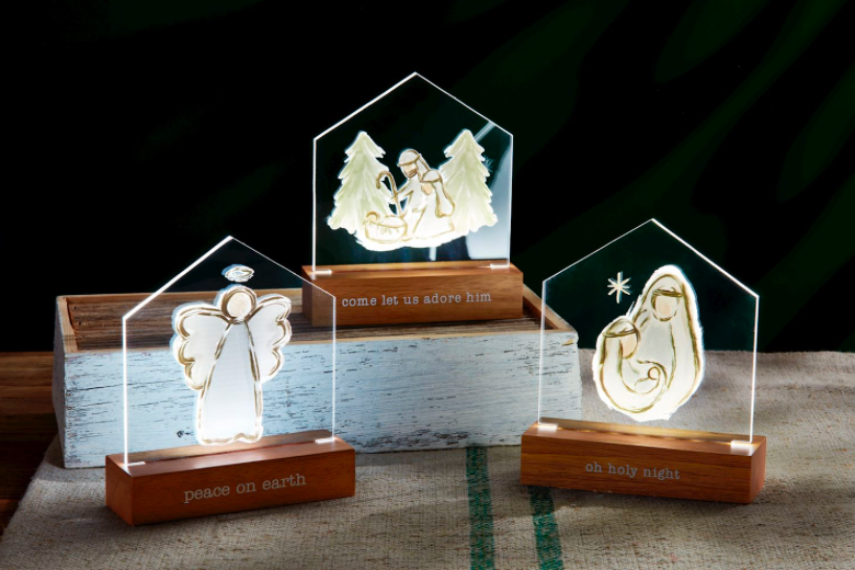 Nativity Light-Up Plaques