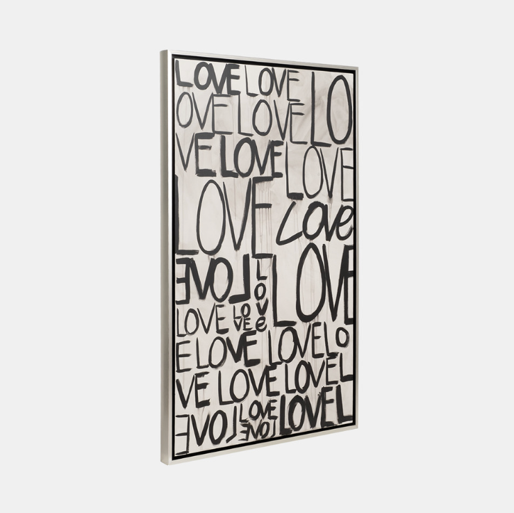 Love Scribble Wall Art