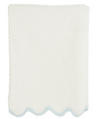 Scalloped Chenille Baby Blankets