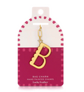 Enamel Letter Bag Charm/Keychains