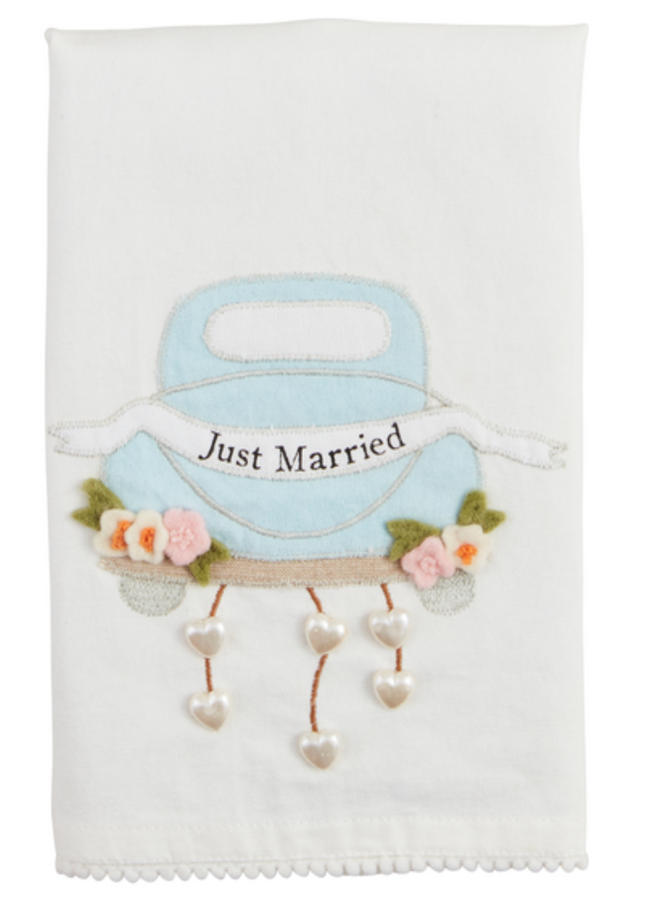 Wedding Appliqué Towels