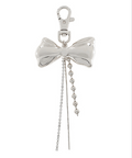 Linear Bow Bag Charm