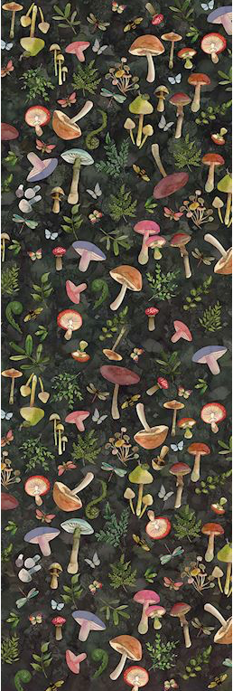 Mushroom Toss Floor Flairs