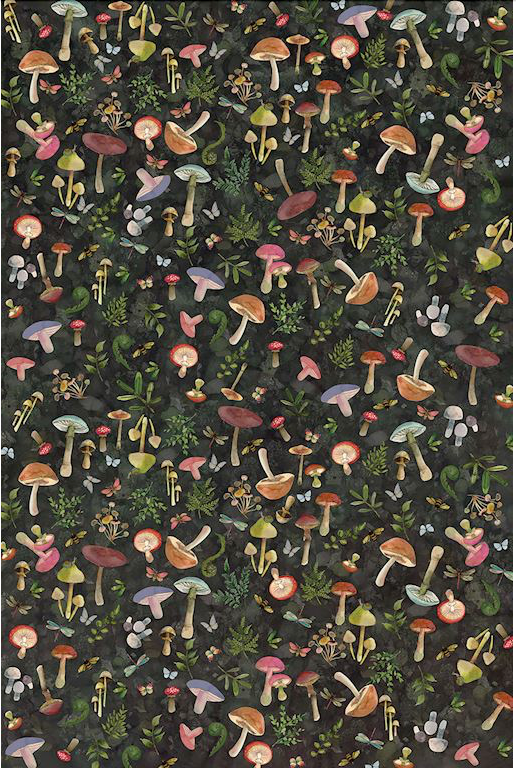 Mushroom Toss Floor Flairs