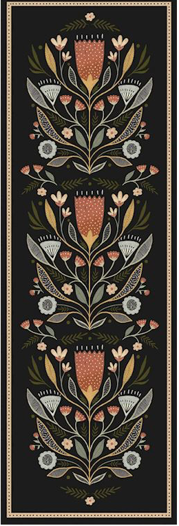 Folksy Floral Floor Flairs