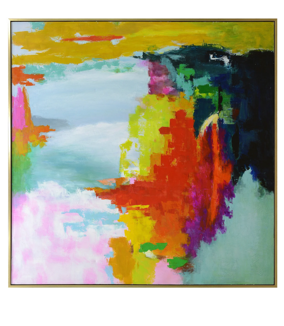 Vivid Watercolor Canvas Art