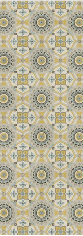Indochine Floor Flairs - Mustard
