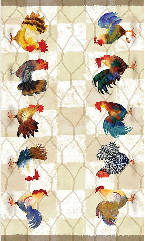 Chicken Dance Floor Flairs