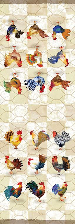 Chicken Dance Floor Flairs