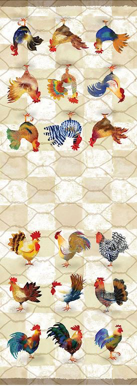 Chicken Dance Floor Flairs