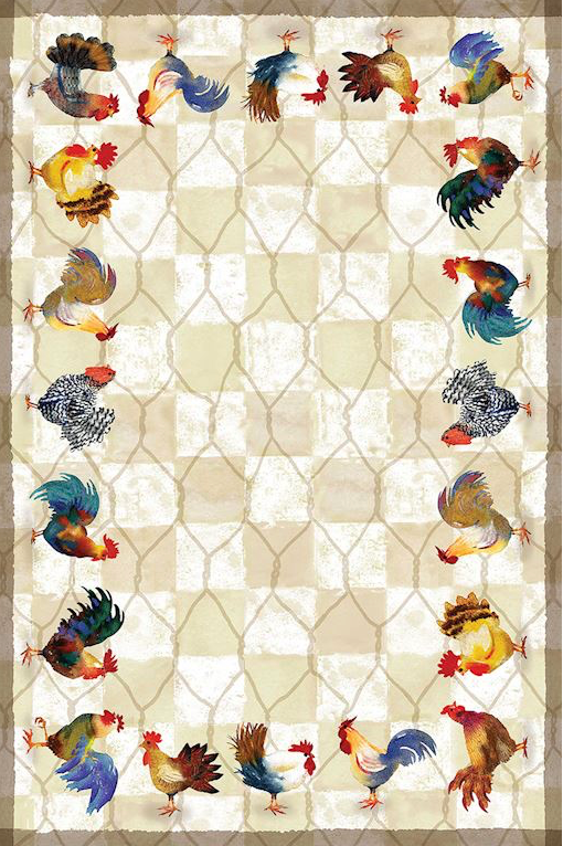 Chicken Dance Floor Flairs
