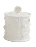 Glazed Woven Ceramic Canisters