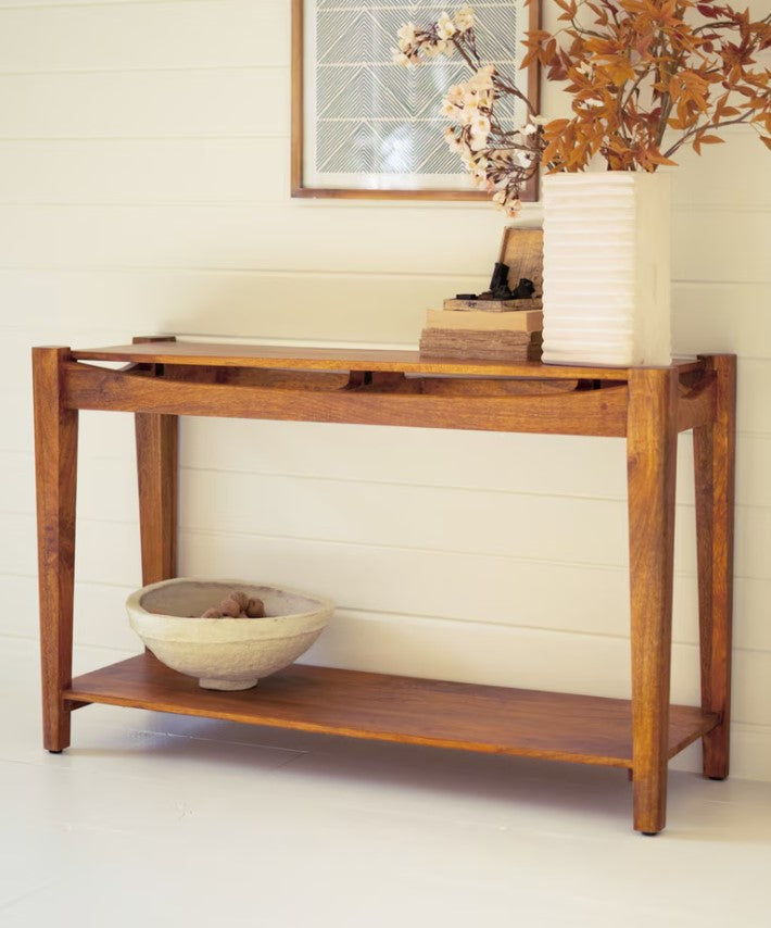 Mango Wood Console Table