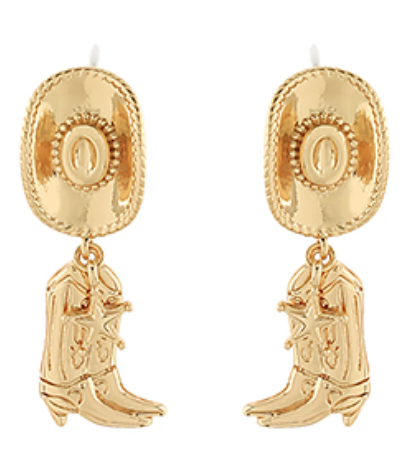 Western Style Drop Earrings
