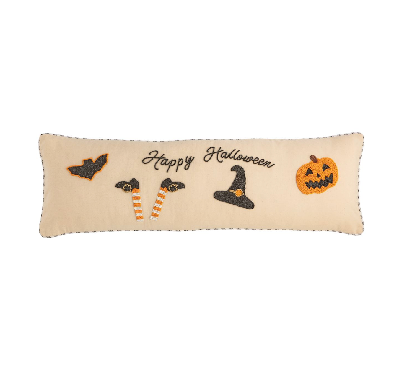 Beaded Halloween Long Pillows
