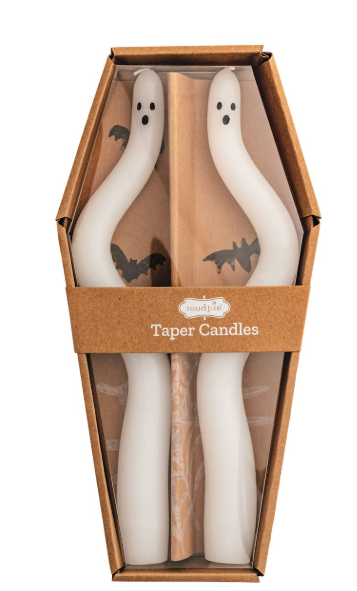Ghost Taper Candle Set