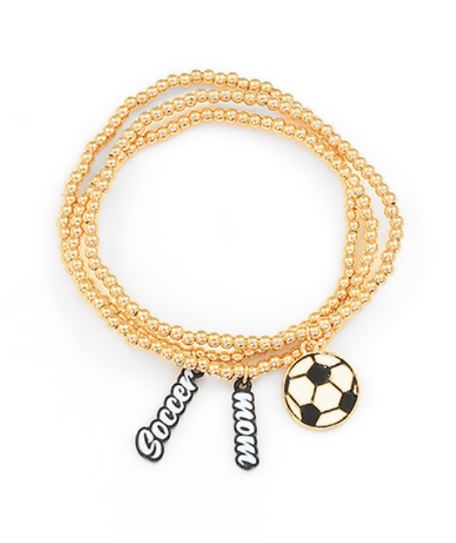 Sports Mom Bracelet Set
