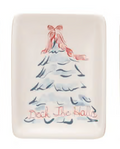 Stoneware Christmas Trinket Dishes