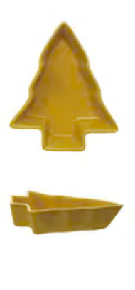 Stoneware Tree Shaped Ramekin