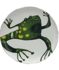 Stoneware Plate w/ Animal/Bird