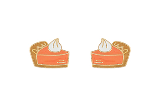 Fall Season Theme Enamel Earrings
