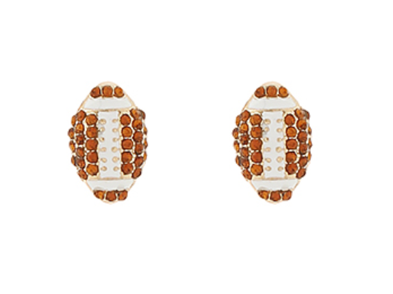 Crystal Sport Stud Earrings