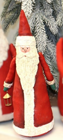 Canvas Santa Sitter with Lantern