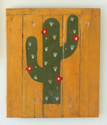 Hand Painted Recycled Wood Western Wall Art