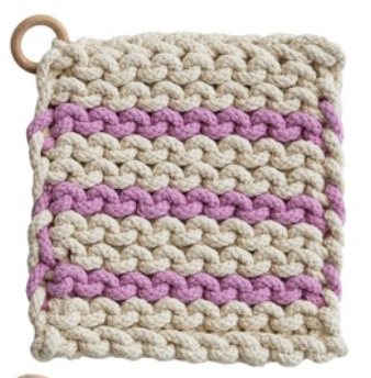 Square Crocheted Pot Holders