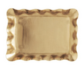 Brass Ruffle Trays