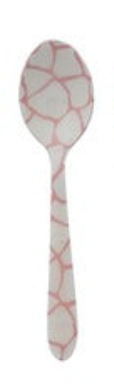 Animal Print Enameled Stainless Spoons