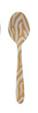 Animal Print Enameled Stainless Spoons