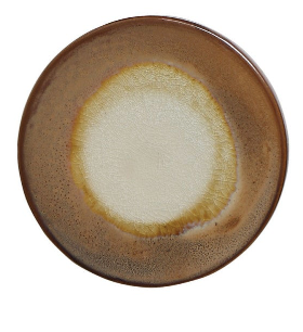 Stoneware Trivet with Glaze