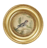 Gold Resin Mini Framed Art Magnet
