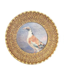 Gold Resin Mini Framed Art Magnet