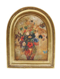 Gold Resin Mini Framed Art Magnet