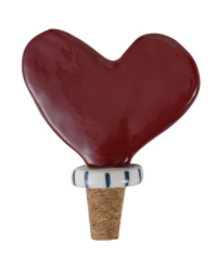 Handmade Stoneware & Cork Bottle Stoppers